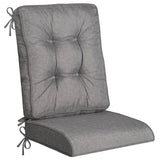 Grey Idee-Home Rocking Chair Cushions