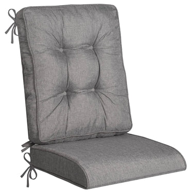Grey Idee-Home Rocking Chair Cushions