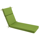 Idee-home Green Outdoor Chaise Lounge Cushions