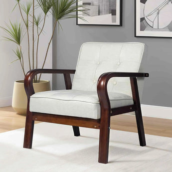 idee-home White Accent Chair