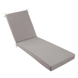 Idee-Home's outdoor chaise lounge cushions|Silver Grey