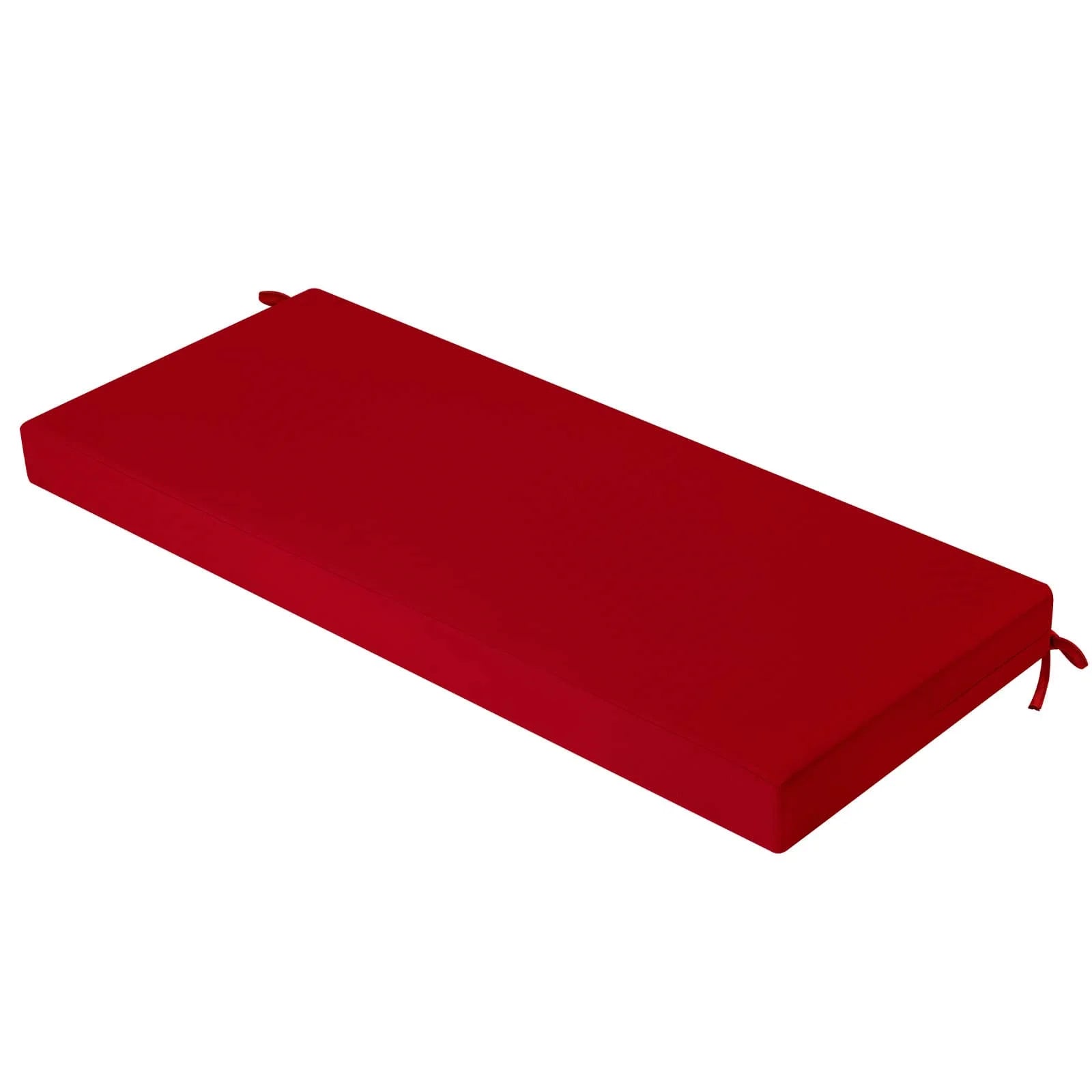 Outdoor Loveseat Cushions-Lipstick Red