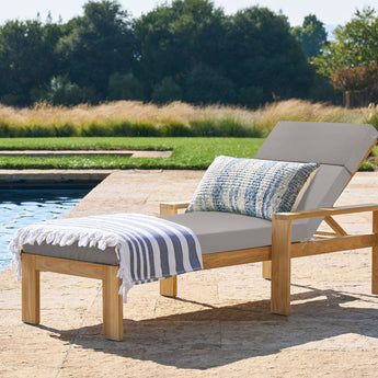idee-home Chaise Lounge Cushions Outdoor