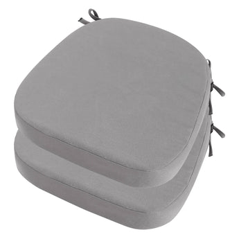 Idee-Home Silver Grey replacement cushions for outdoor furniture - Horseshoe